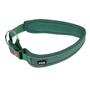 TIAKI Soft & Safe -kaulapanta vihreä M 45–55cm kaulanympärys L40mm