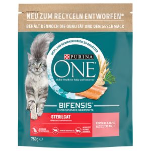 750g Sterilcat Salmon Purina One -kissanruoka