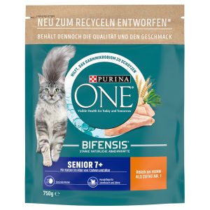 750g Senior 7+ Purina One Kissanruoka