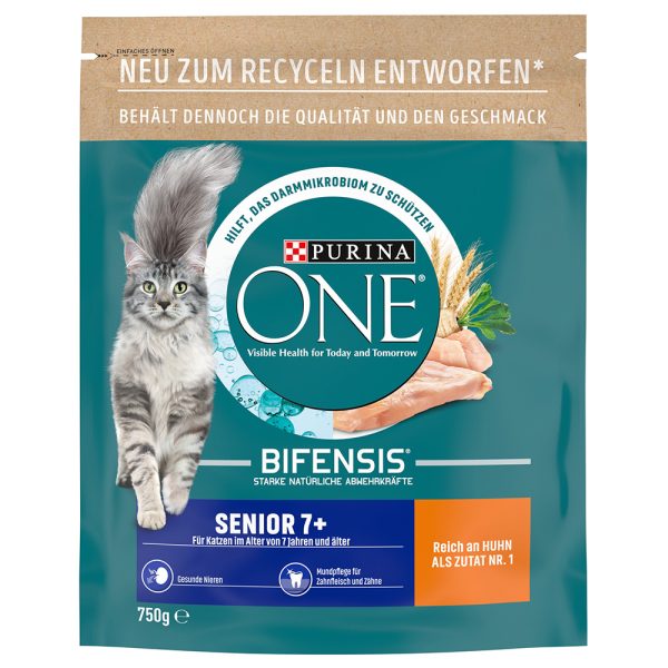 750g Senior 7+ Purina One Kissanruoka
