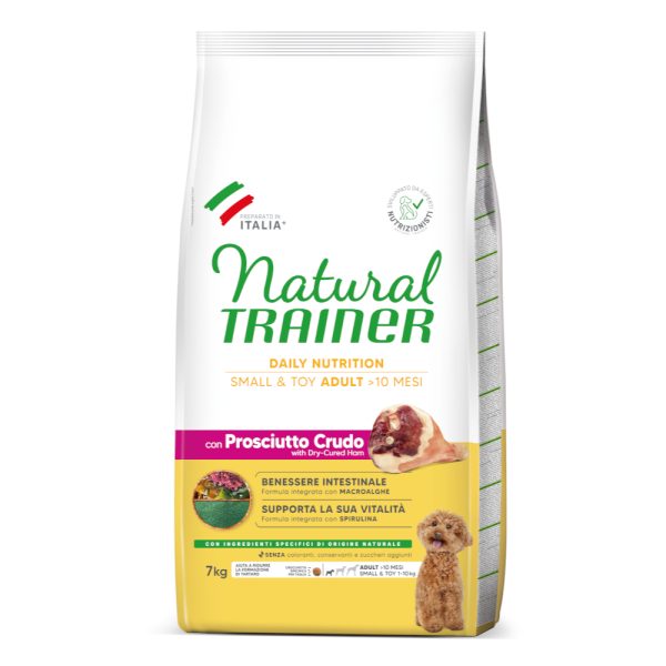 7kg Kinkku Small & Toy Adult Natural Trainer Kuiva koiranruoka