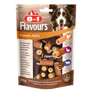 85g 8in1 Flavours Crunchy Rolls koiranherkut