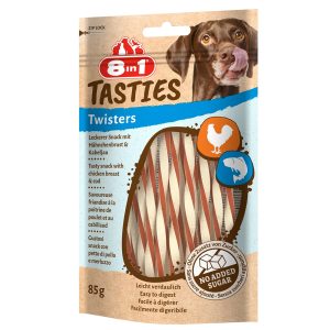 85g 8in1 Tasties Twisters -kanakierteet