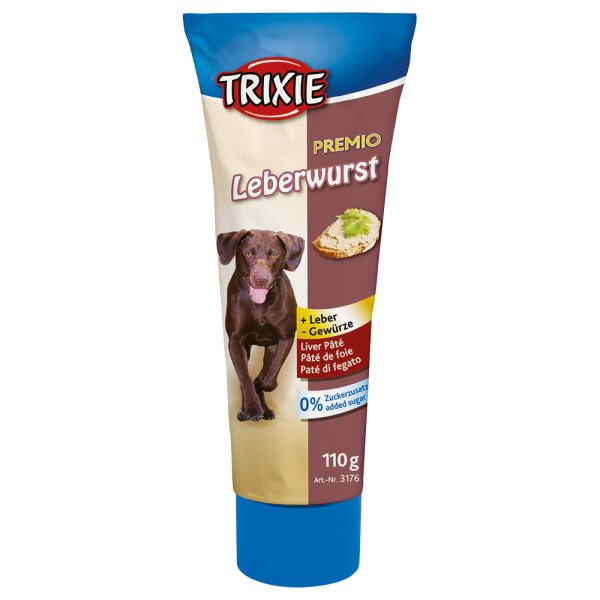 110g Snack-Snake, TPR oheen: Premio maksamakkaratuubi Trixie koiralle