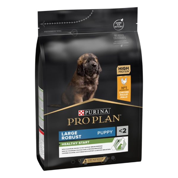 3kg Large Robust Puppy OPTISTART Pro Plan Koiranruoka
