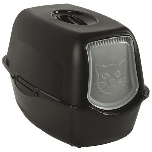 Rotho MyPet Eco BAILEY -kissanvessa musta