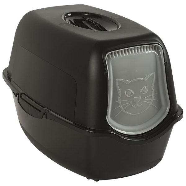 Rotho MyPet Eco BAILEY -kissanvessa musta