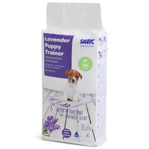 M-koko 30 kpl Savic Puppy Trainer Pads pissa-alusta koiranpennuille