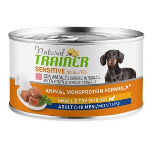 12x150g Sianliha & Viljat Herkkä Ei Gluteenia Pieni & Lelu Luonnollinen kouluttaja