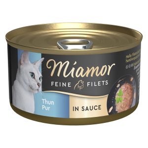 24 x 85 g Tonnikala Miamor Feine Filets in Sauce kissalle