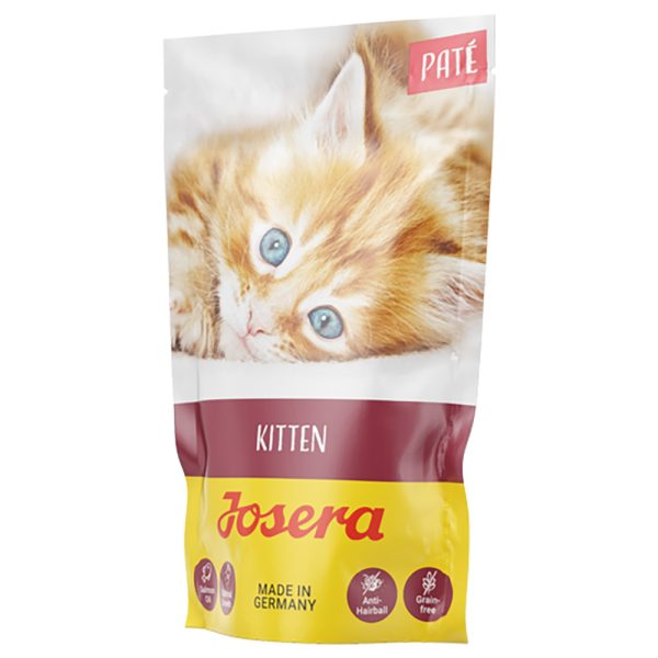 16x85g Kitten Paté siipikarja Josera kissan märkäruoka