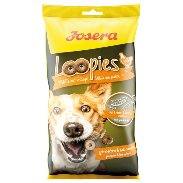 3x150g Loopies siipikarja Josera-koiranherkut