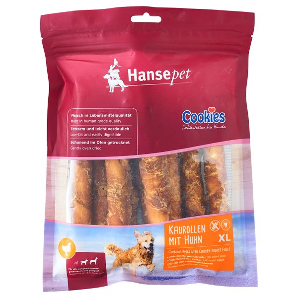 450g pururullat kanafilee XL Hansepet koiran herkku