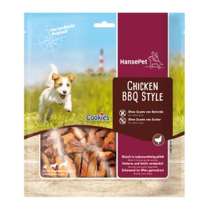 2x475g Cookies Grillattu kana BBQ Style Hansepet koiran herkku