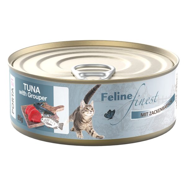 85g tonnikala ja meriahven Feline Finest märkäruoka kissoille