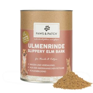 100g PAWS & PATCH -punajalavan kuori Slippery Elm Bark koirille