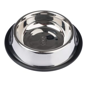 1620ml, Ø29,5cm TIAKI Easy Holding -ruokakuppi ruostumatonta terästä koira