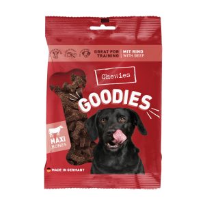 200g Bone Treats (puolikostea) nauta, Chewies koiralle