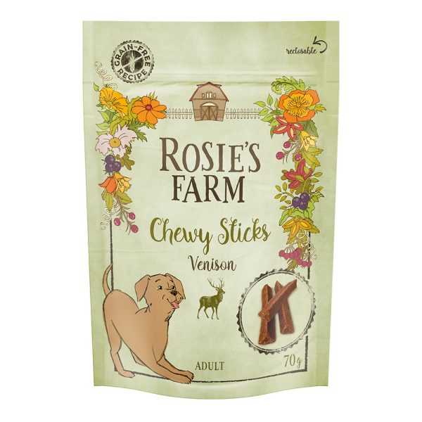 70g "Wild" -puruherkut Rosie's Farm koiranherkku