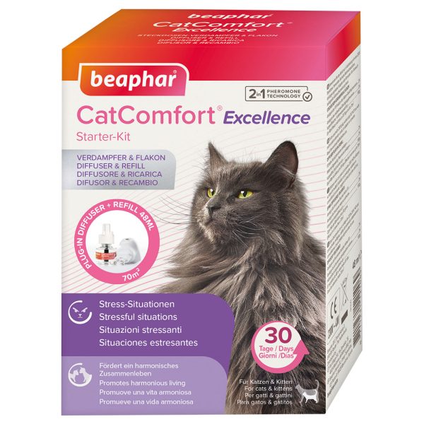48ml beaphar CatComfort® Starter Kit (höyrystin + pullo) kissaa varten