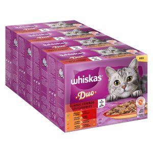 96x85g DUO Classic Combos in Jelly Whiskas-kissanruoka