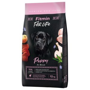 12kg, Fitmin Dog For Life Puppy Puppy All Breeds, koiran kuivamuonaa