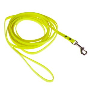 Biothane koulutusliina neonkeltainen hihna 5m/13mm Heim koiralle