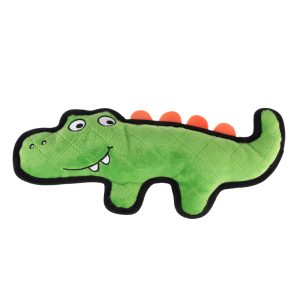 TIAKI Happy Croco Tough -koiranlelu 33x14x5cm
