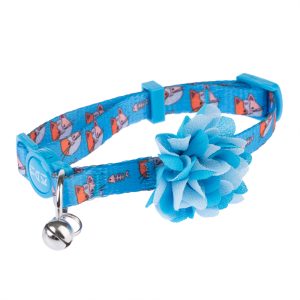 TIAKI Fishbone -kaulapanta kissalle 20–30cm kaulanympärys L 10mm