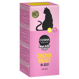 6x25g Mini Jelly Cups kananrinta Cosma kissanherkku