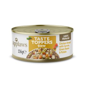 24x156g Taste Toppers Stew kana Applaws koiran märkäruoka