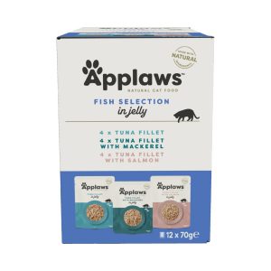 12x70g Jelly Pouch Applaws Kissanruoka
