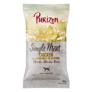 100g Purizon Single Meat kana & kamomillankukka kissan kuivaruoka