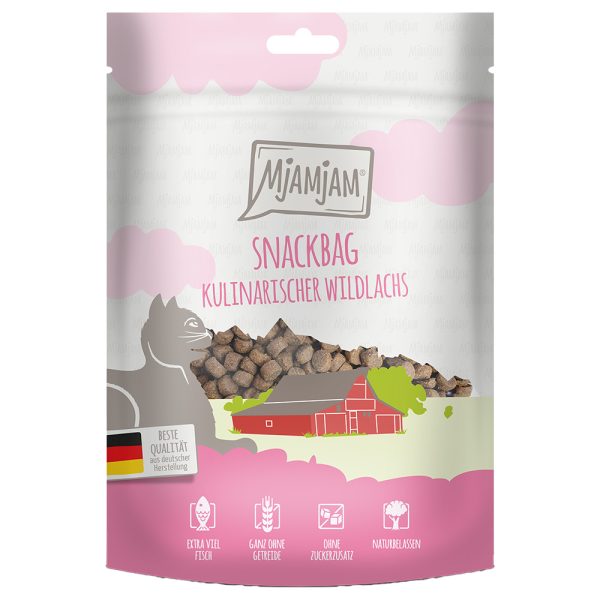 125g MjAMjAM Snackbag Culinary Wild Salmon kissan välipaloja