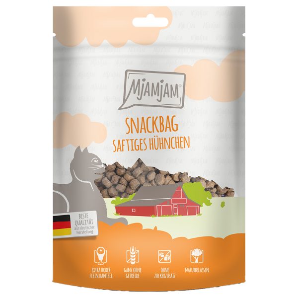 125g MjAMjAM Snackbag mehukas kana kissan välipaloja