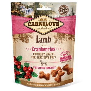 200g Carnilove Crunchy Dog Snacks karitsaa karpaloiden kanssa