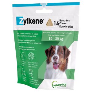 14 kpl Chews keskikokoisille koirille Zylkene-koiranherkut