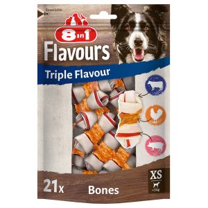 21kpl 8in1 Triple Flavour -puruluu XS