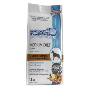 12kg FORZA10 Medium Diet Hevonen & Herne kuivaruoka