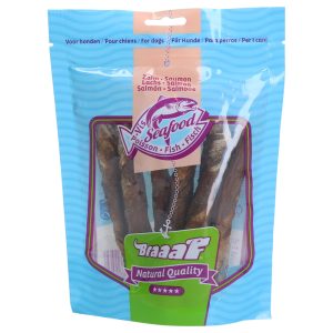 2x 180g Braaaf Lohi Rollsticks 12cm Koiran välipalat