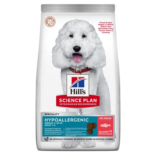14kg Adult Hypoallergenic Medium lohi Hill's Science Plan