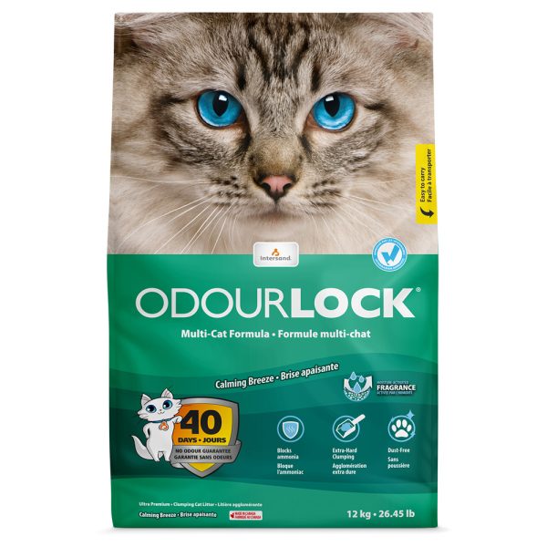 12kg ODOURLOCK Calming Breeze kissan kuivike
