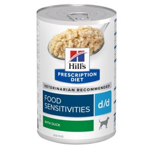 Hill's Prescription Diet Canine d/d Food Sensitivities Duck 24 x 370 g - 24 x 370 g
