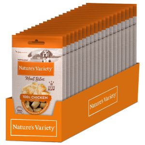 20x20g kana Nature's Variety pakastekuivatut lihapalat koirille
