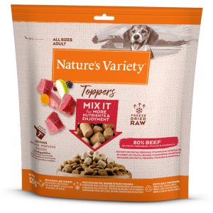 120g pakastekuivattu täydennys nauta Nature's Variety koiran herkku