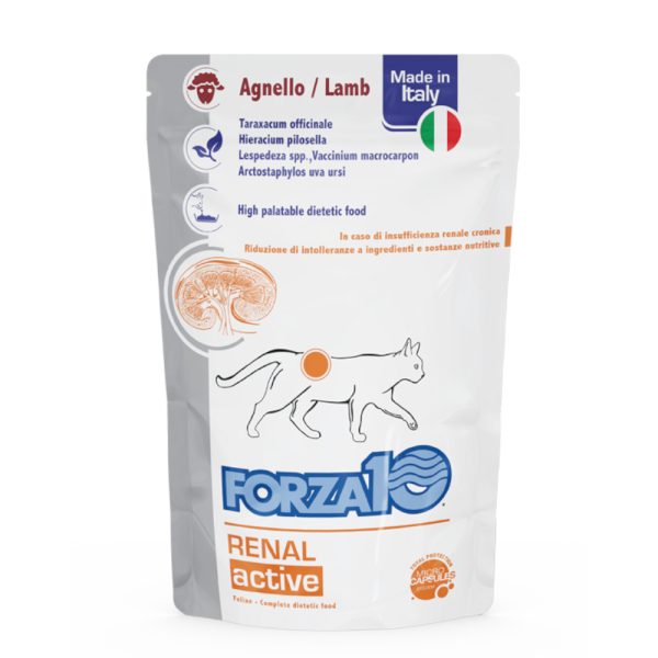 12x 100g Forza 10 Renal Actiwet Lamb märkä kissanruoka