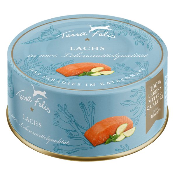 12x 80g Terra Felis lohi kissanruoka märkä