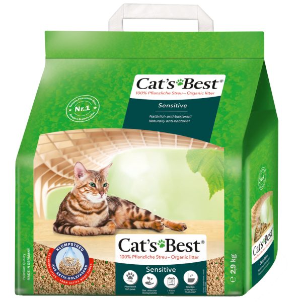 8l Cat's Best Sensitive kissanhiekka