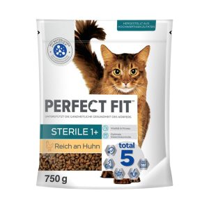 750g Perfect Fit Sterile 1+ Rich in Chicken kissan kuivaruoka