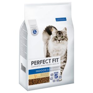 2x 7kg Perfect Fit Indoor 1+ Rich in Chicken kissan kuivaruoka